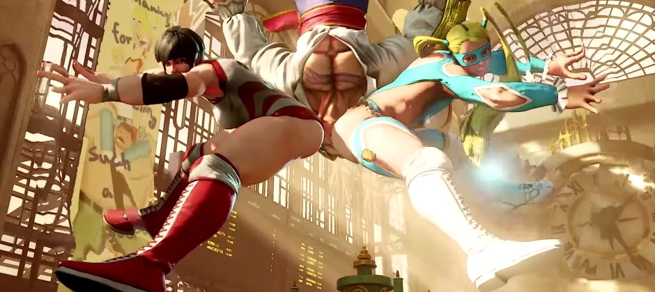 Street Fighter V R. Mika