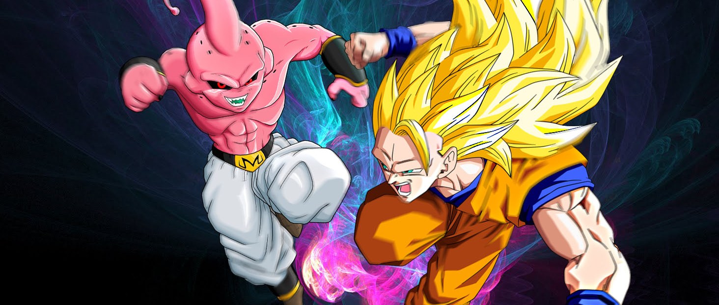 dragon_ball_z_majin_buu_vs_goku_ssj_3_by_wilson_adrian-d5q0cip